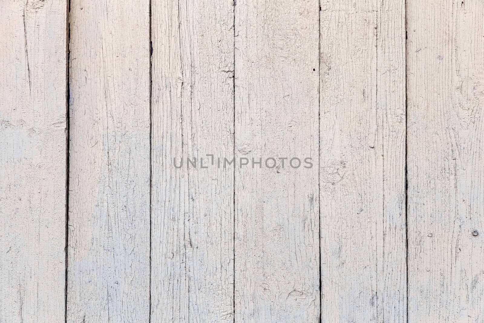 White wood planks vintage or grunge background texture