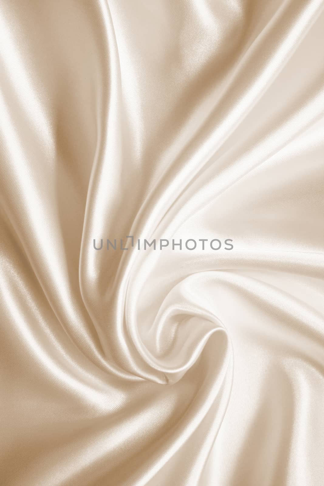 Smooth elegant golden silk can use as wedding background. In Sepia toned. Retro style