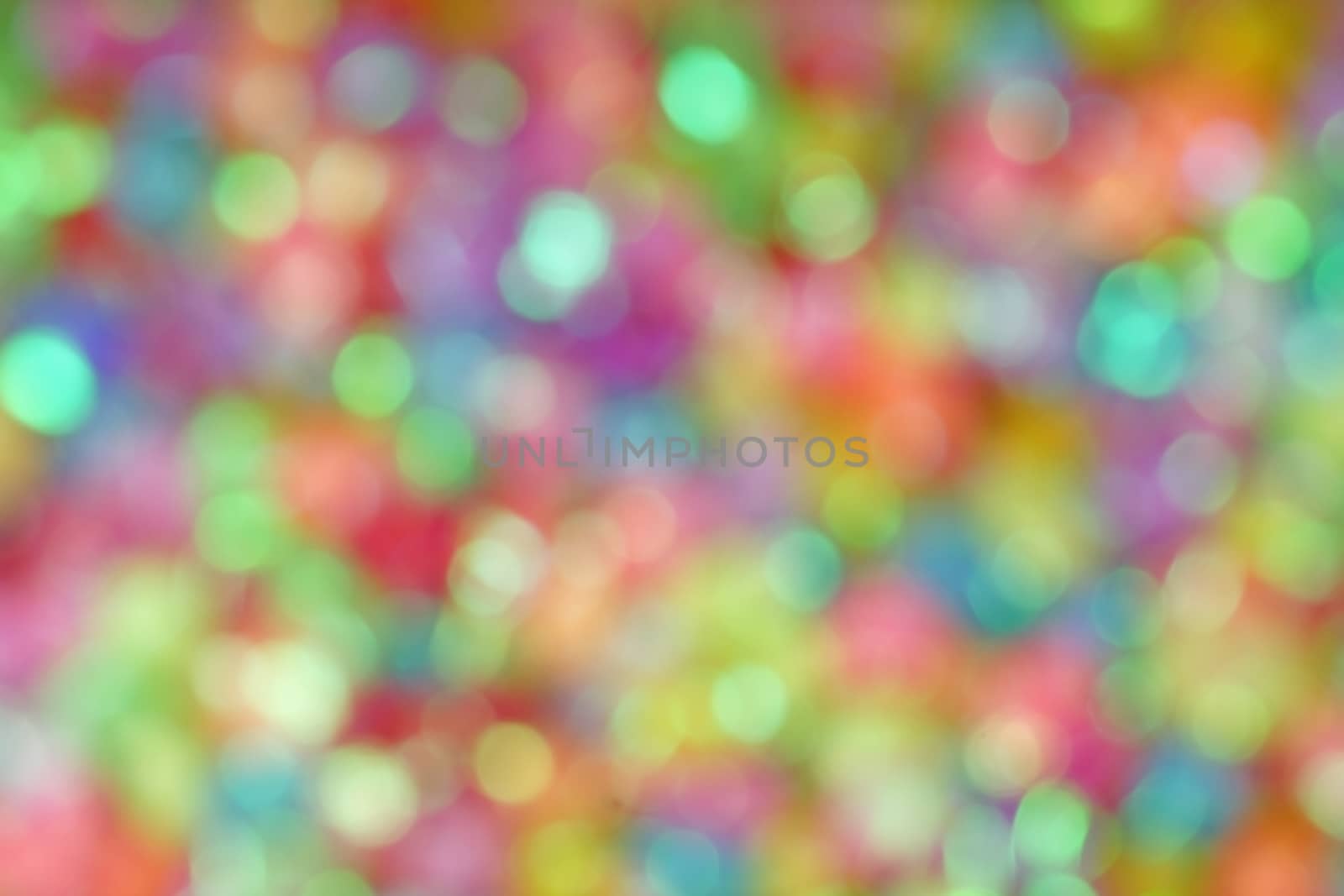 Colorful Bokeh for Celebration or Party Background