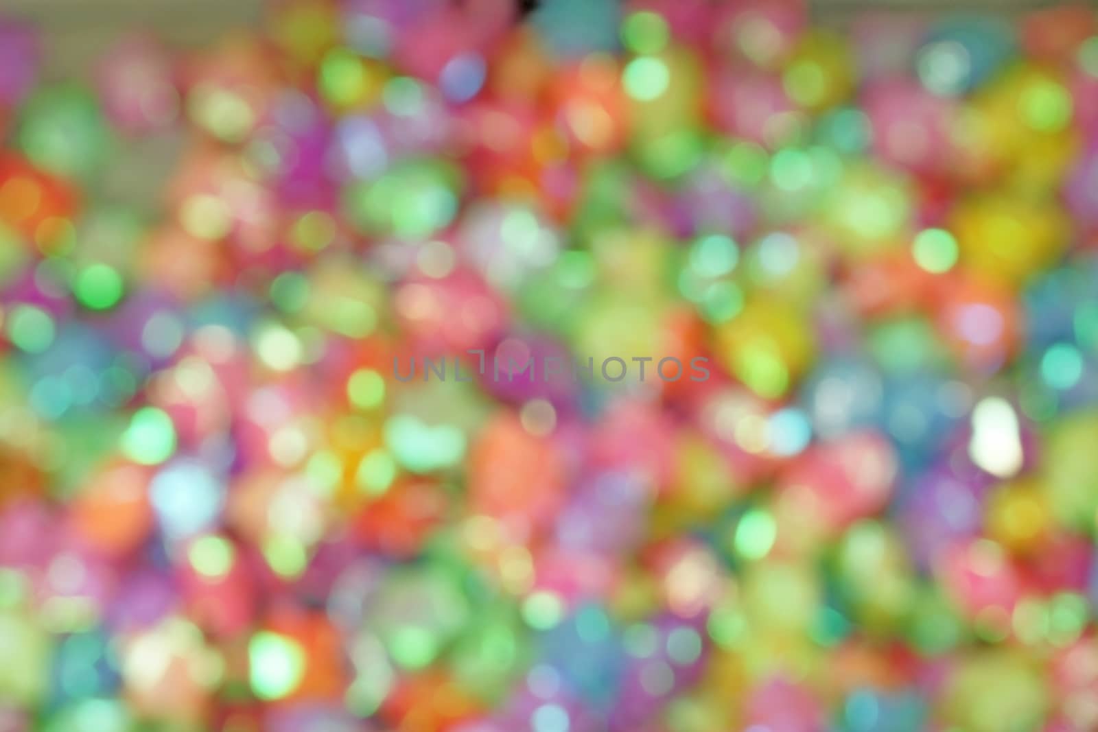 Colorful Bokeh for Celebration or Party Background by mranucha
