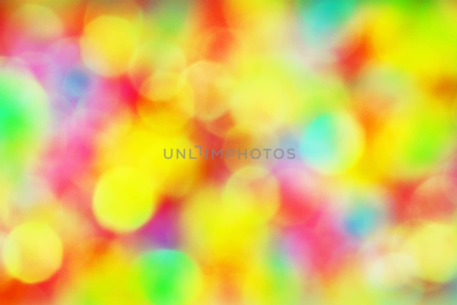 Colorful Bokeh for Celebration or Party Background by mranucha