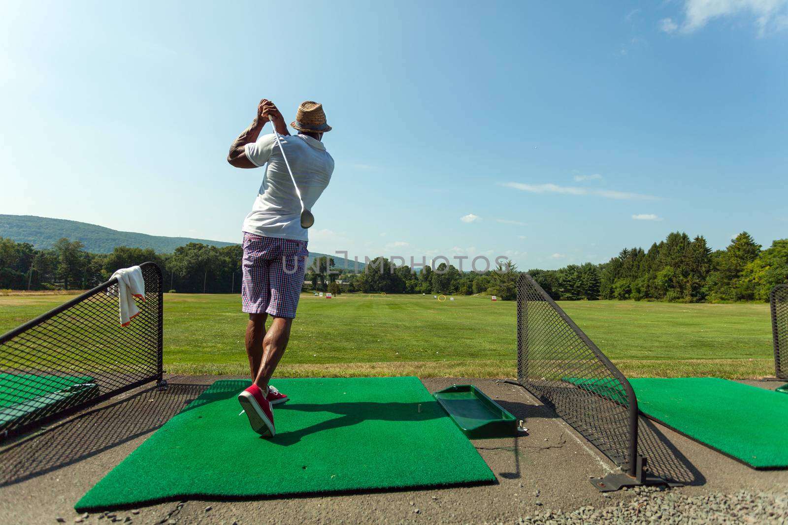 Driving Range Golf Swing by graficallyminded