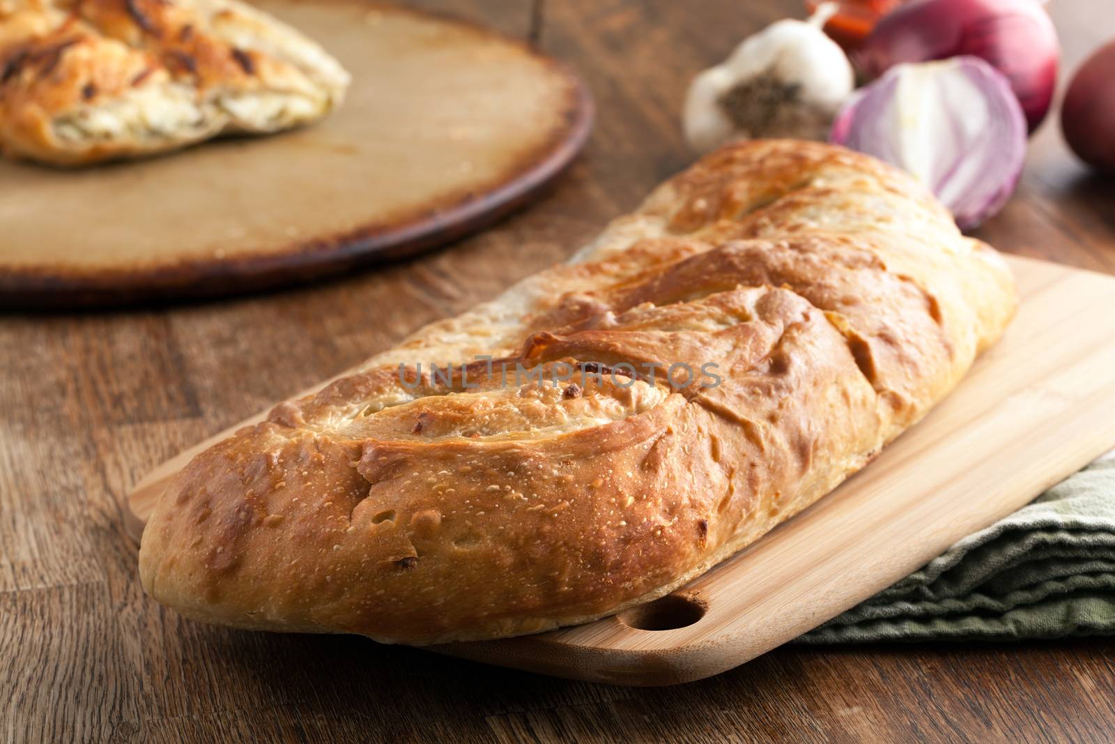 Homemade Italian Stuffed Bread by graficallyminded