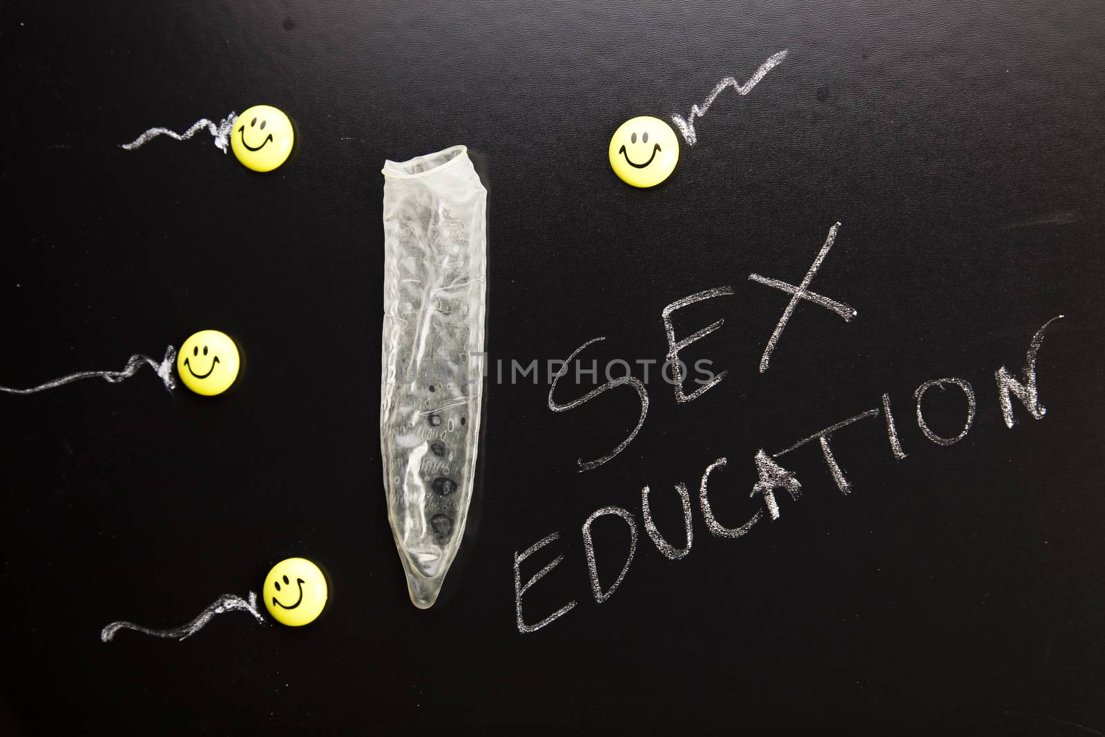 Sex, colorful bright concept of education