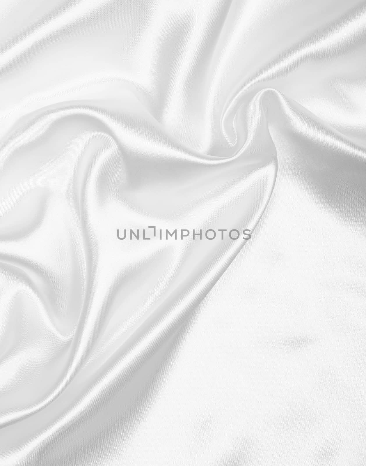 Smooth elegant white silk or satin as wedding background by oxanatravel