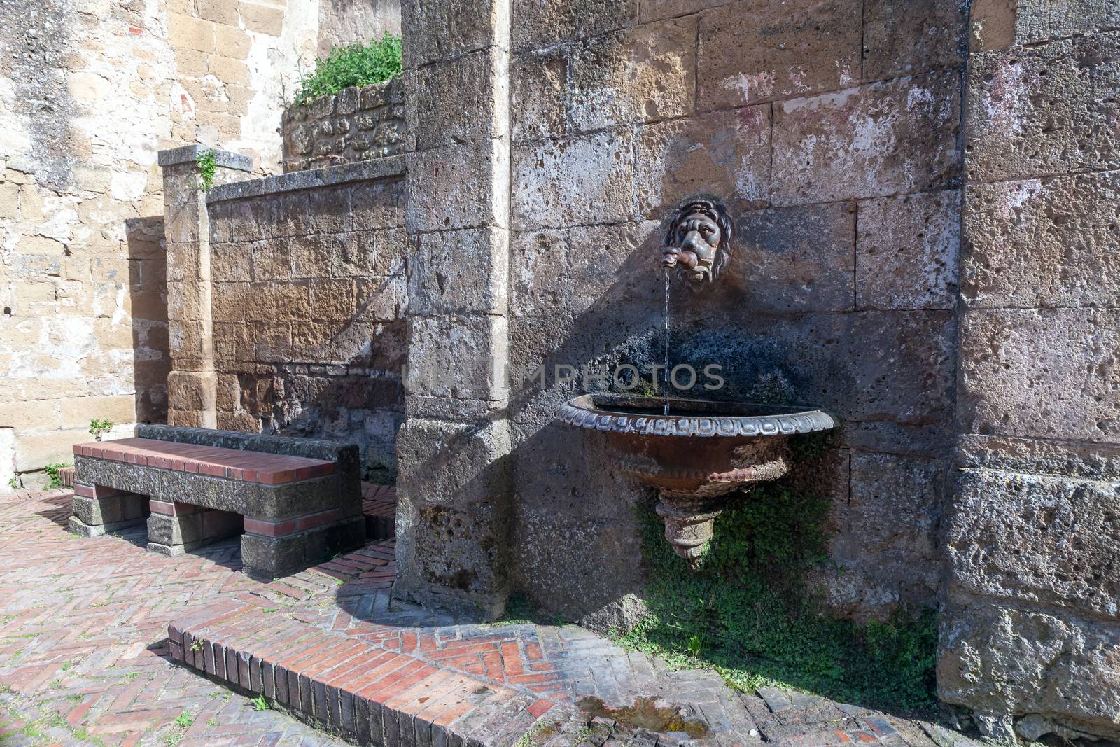 Pitigliano in Italy. In the old town