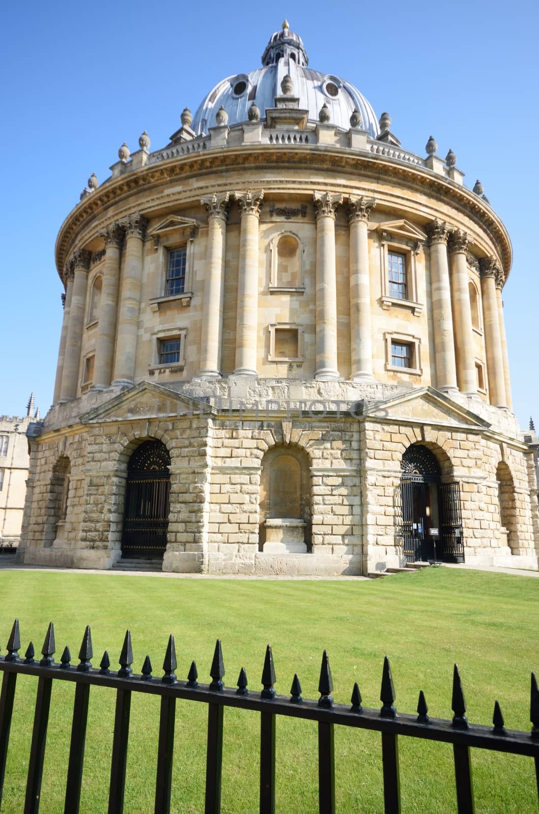 Radcliffe Camera with railings