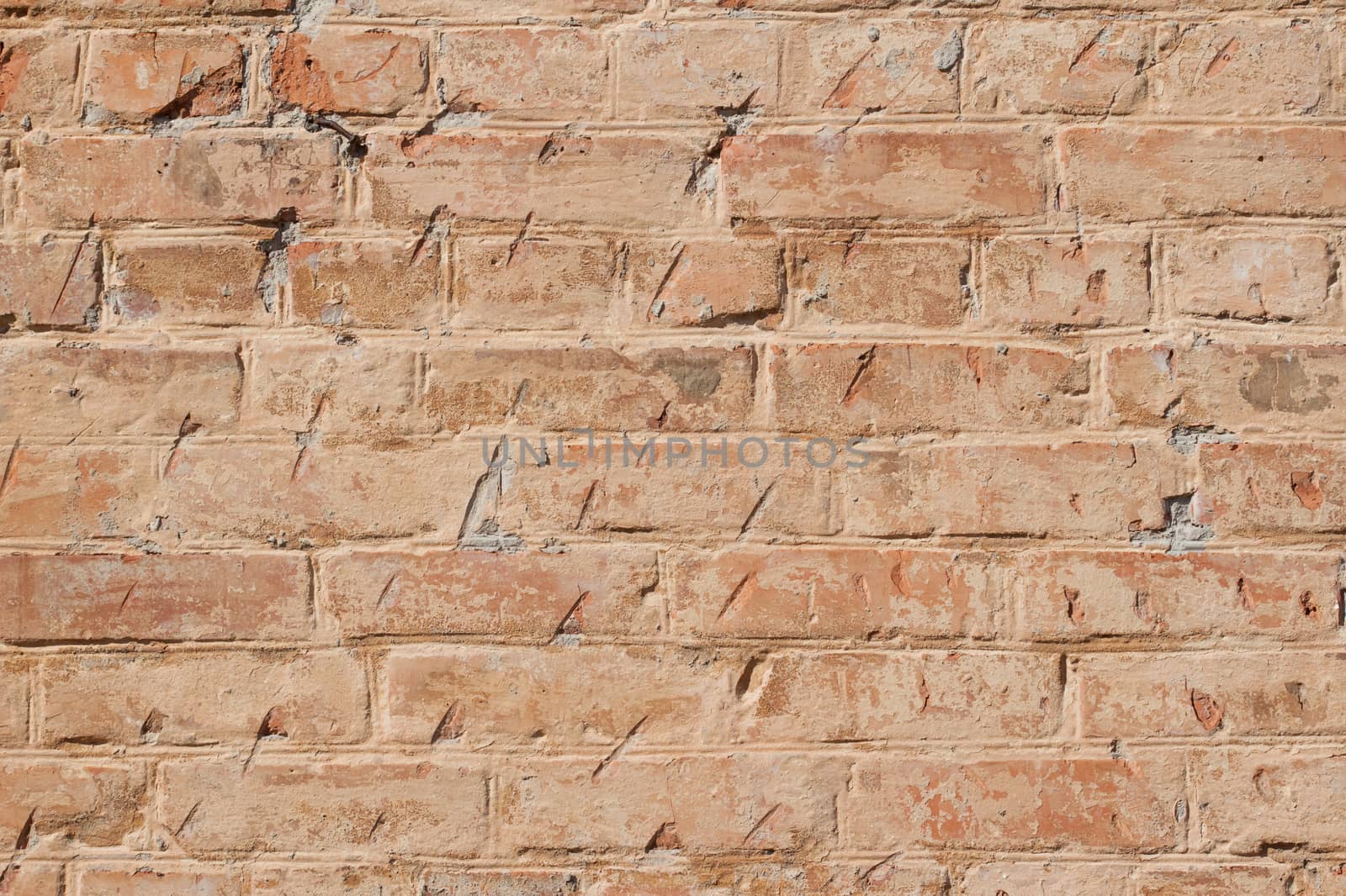 red brick wall can be used as background