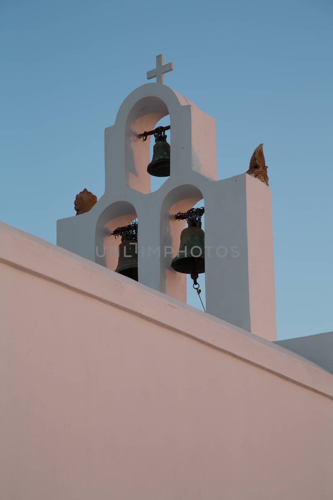 The beautiful city of Imerovigli at Santorini