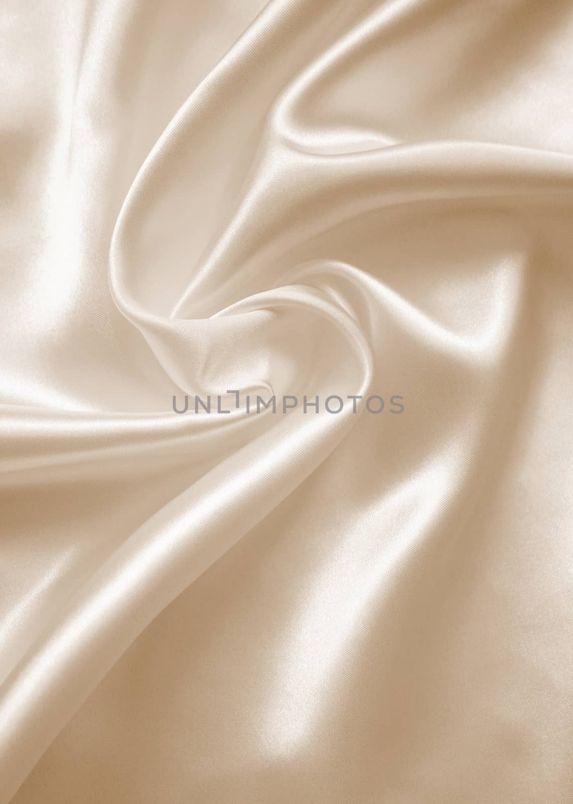 Smooth elegant golden silk or satin as background. In Sepia tone by oxanatravel