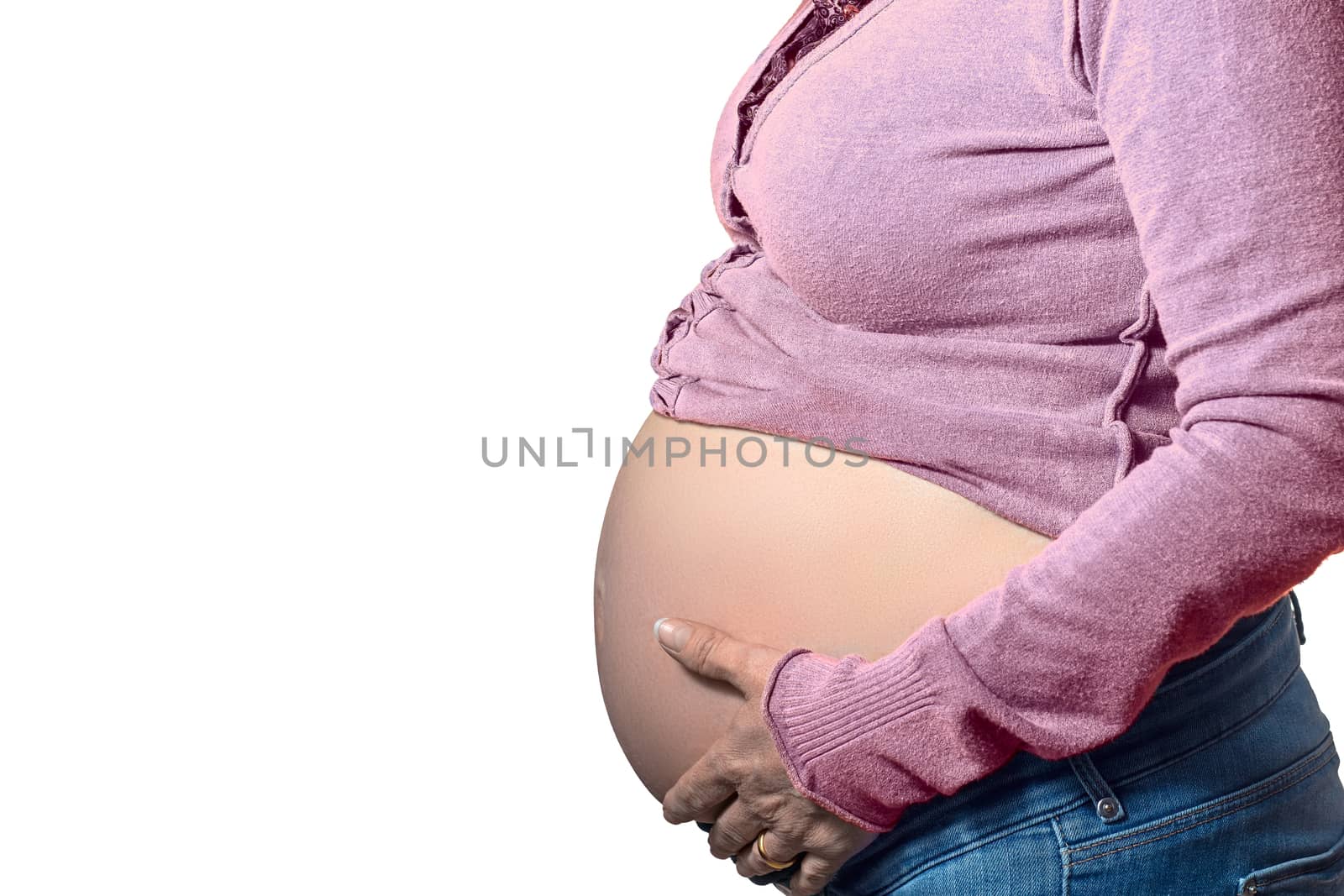 Pregnant woman by EnzoArt