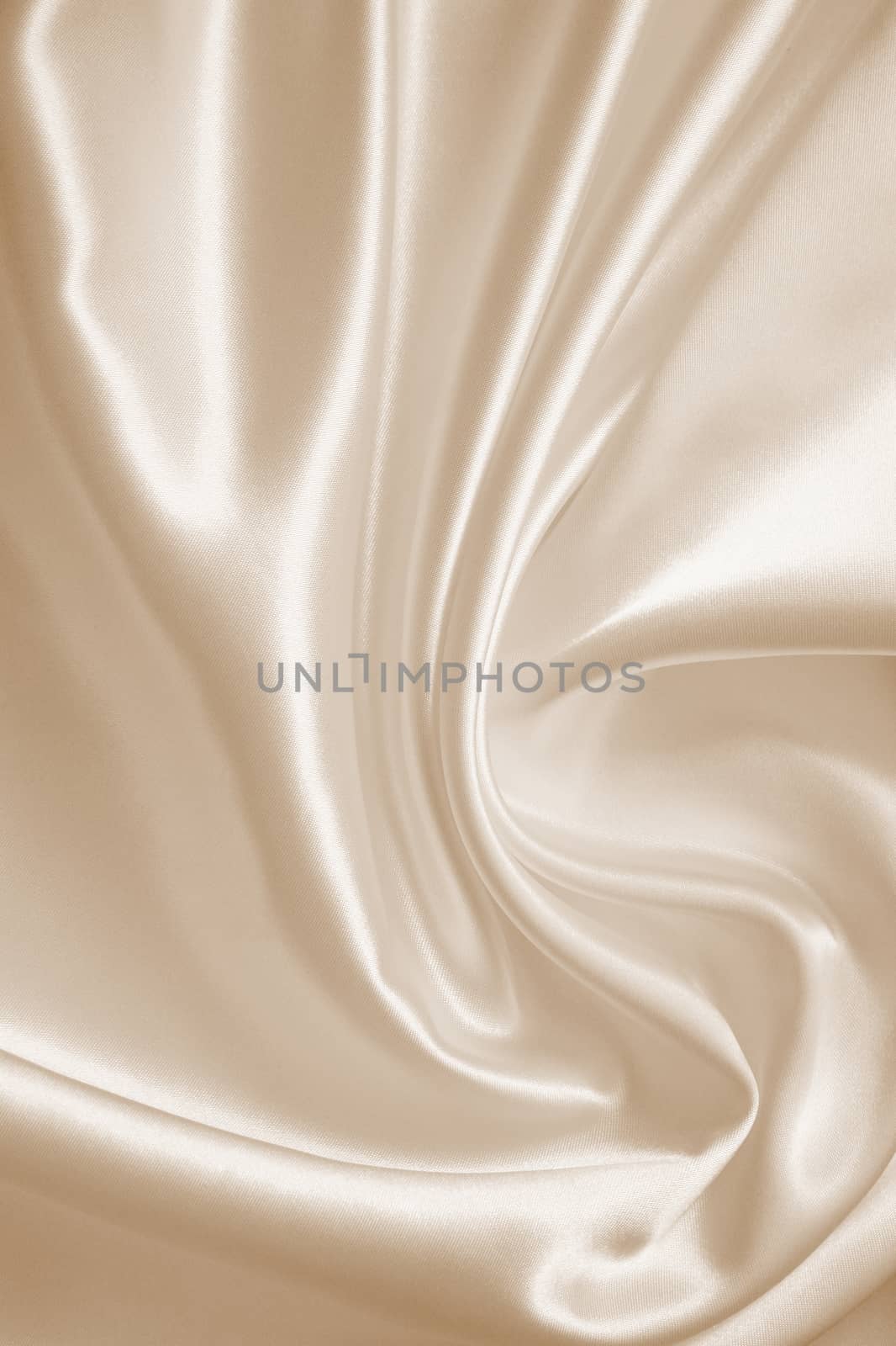 Smooth elegant golden silk or satin as background. In Sepia tone by oxanatravel