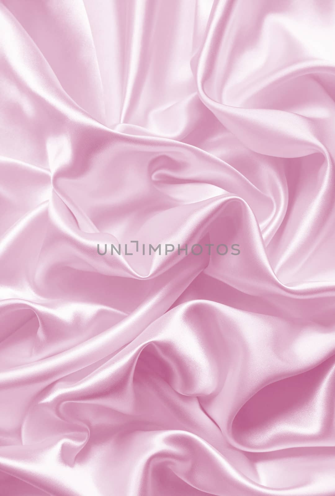 Smooth elegant pink silk or satin as wedding background by oxanatravel