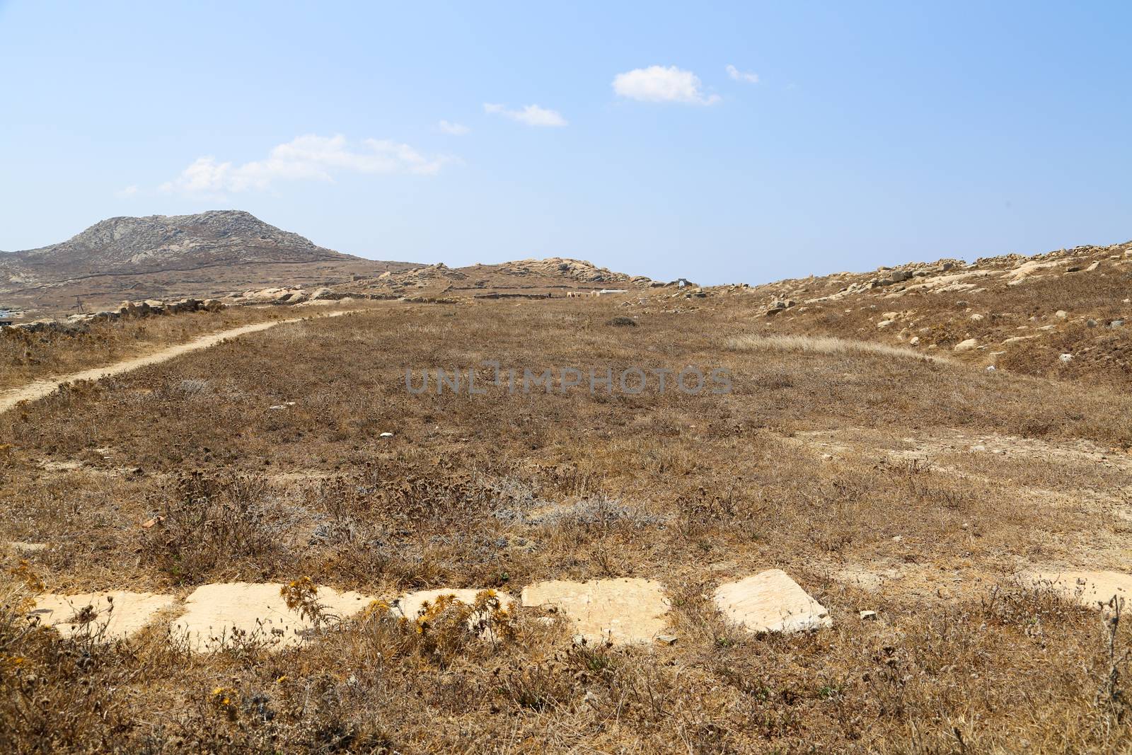 The island of Delos: an important archaeological site in Greece