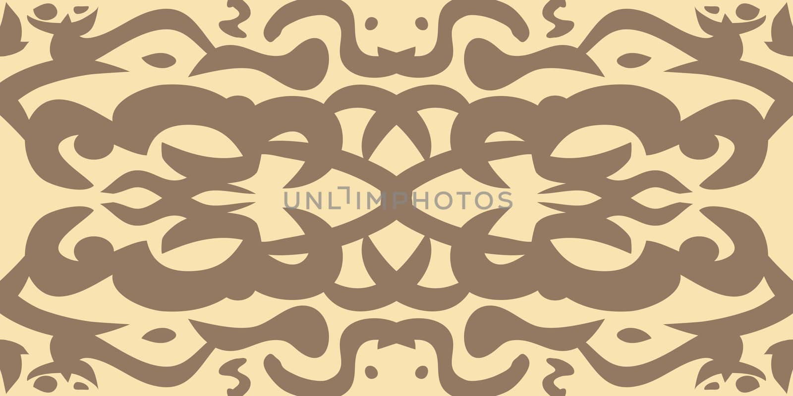 Vintage Brown Wallpaper Pattern by TheBlackRhino