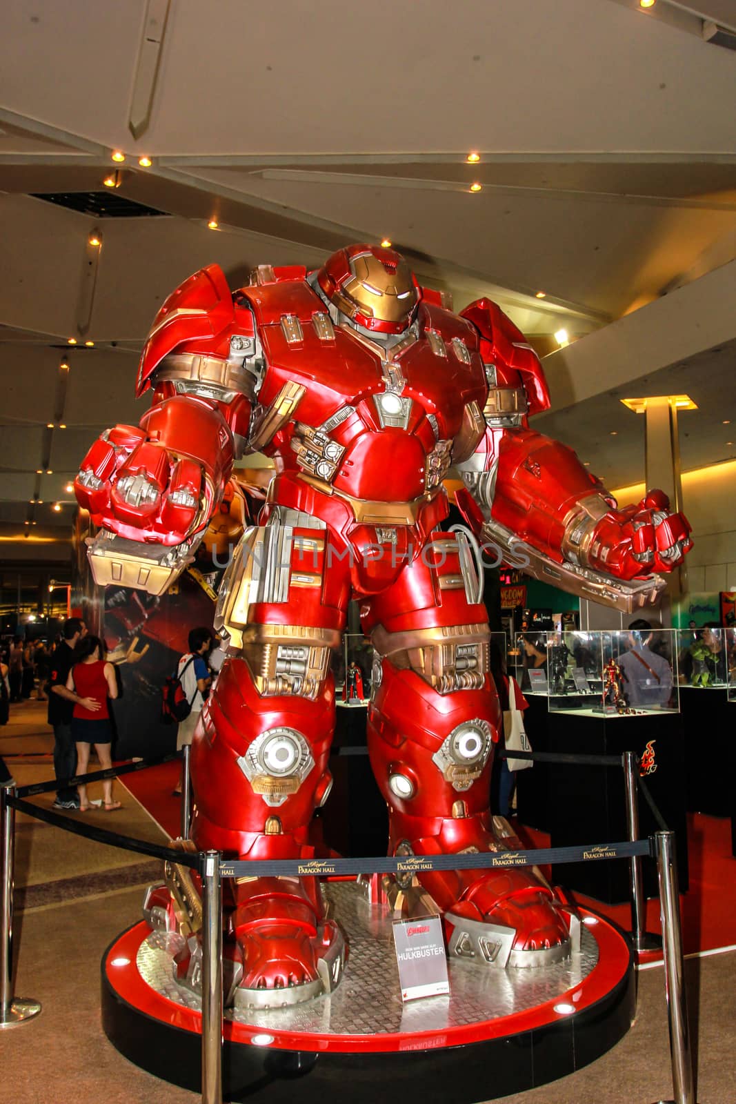 A model of the character Iron Man from the movies and comics by redthirteen