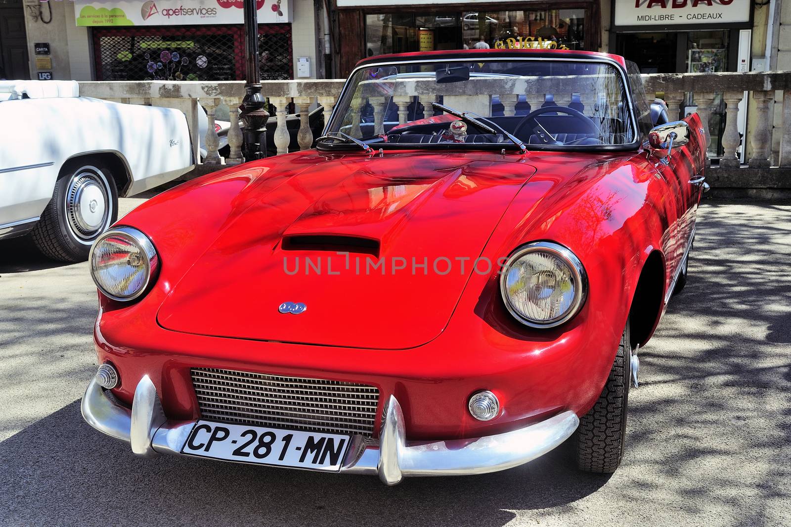 DB Panhard Le Mans red made from 1959 to 1962 by gillespaire