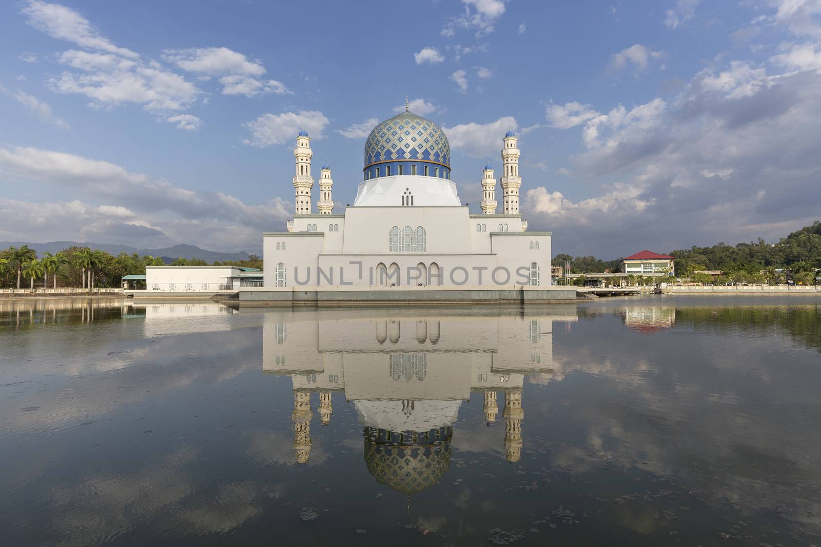 The Kota Kinabalu City Mosque is the second main mosque in Kota Kinabalu, Sabah, Malaysia, after State Mosque in Sembulan. As of June 2014 the head imam is Datuk Hajji Mokhtar Rapok.