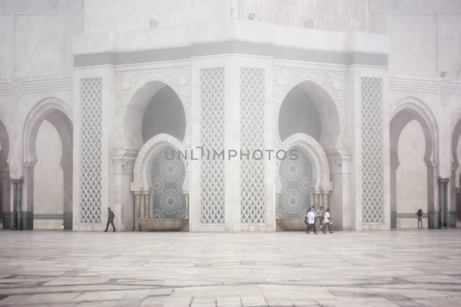 Detail of Mosque of Hassan II