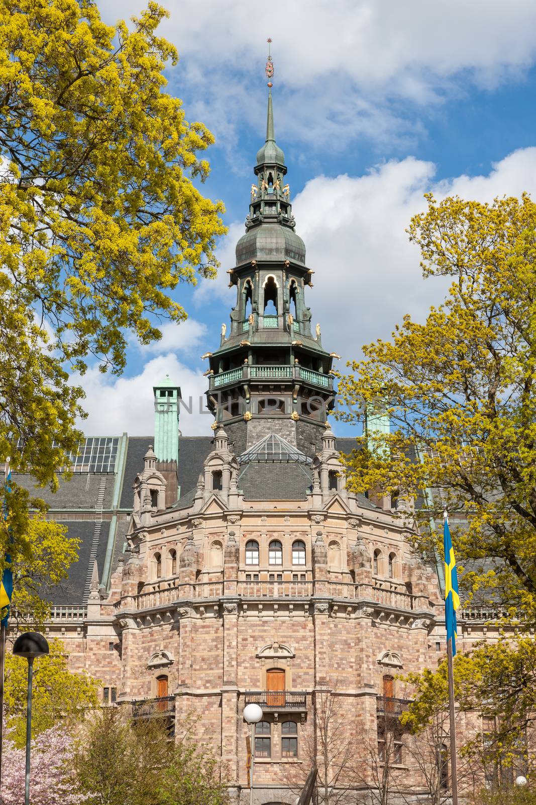 wonderful architecture in Gamla stan, Stockholm. Sweden