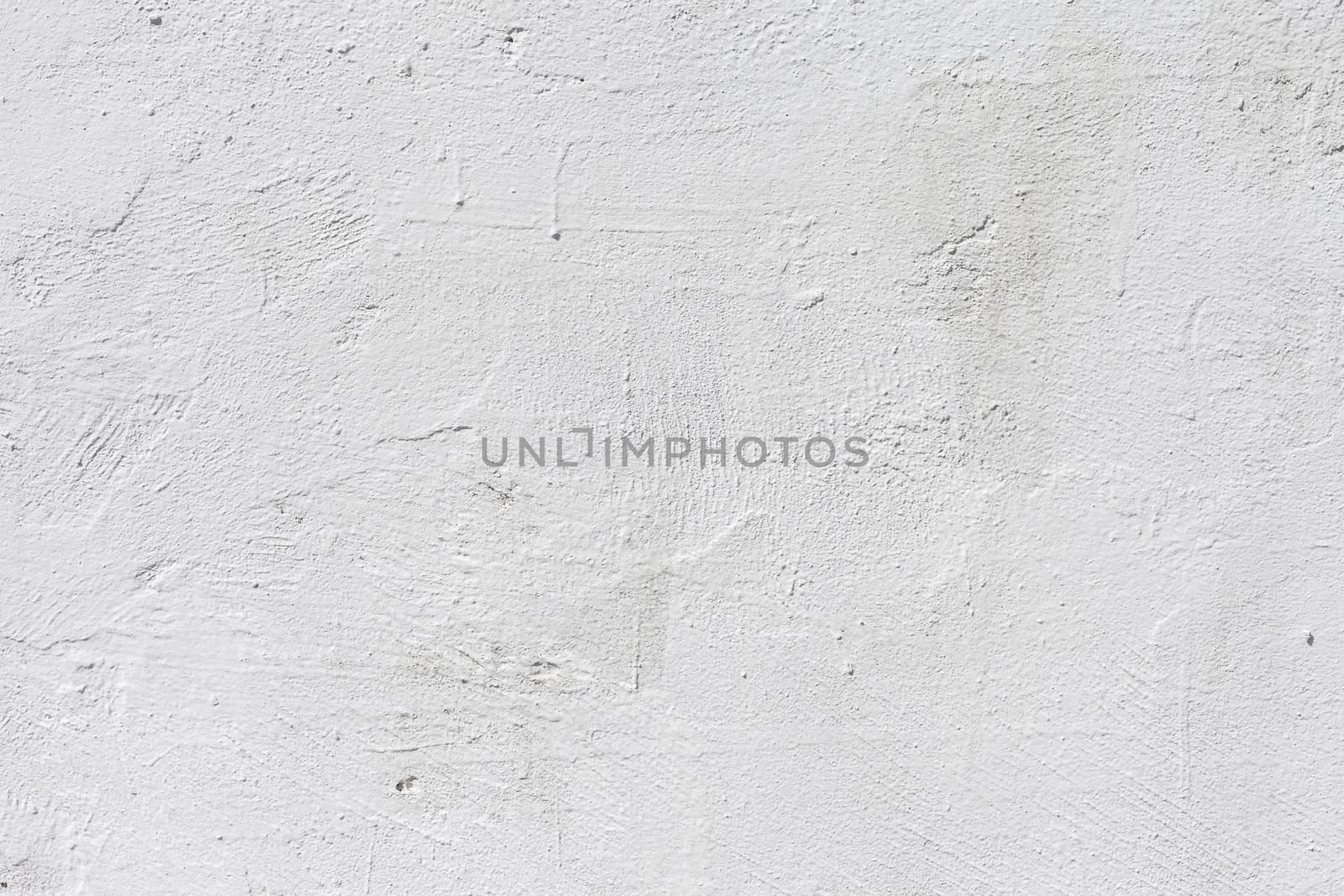 Grungy white concrete wall background by H2Oshka