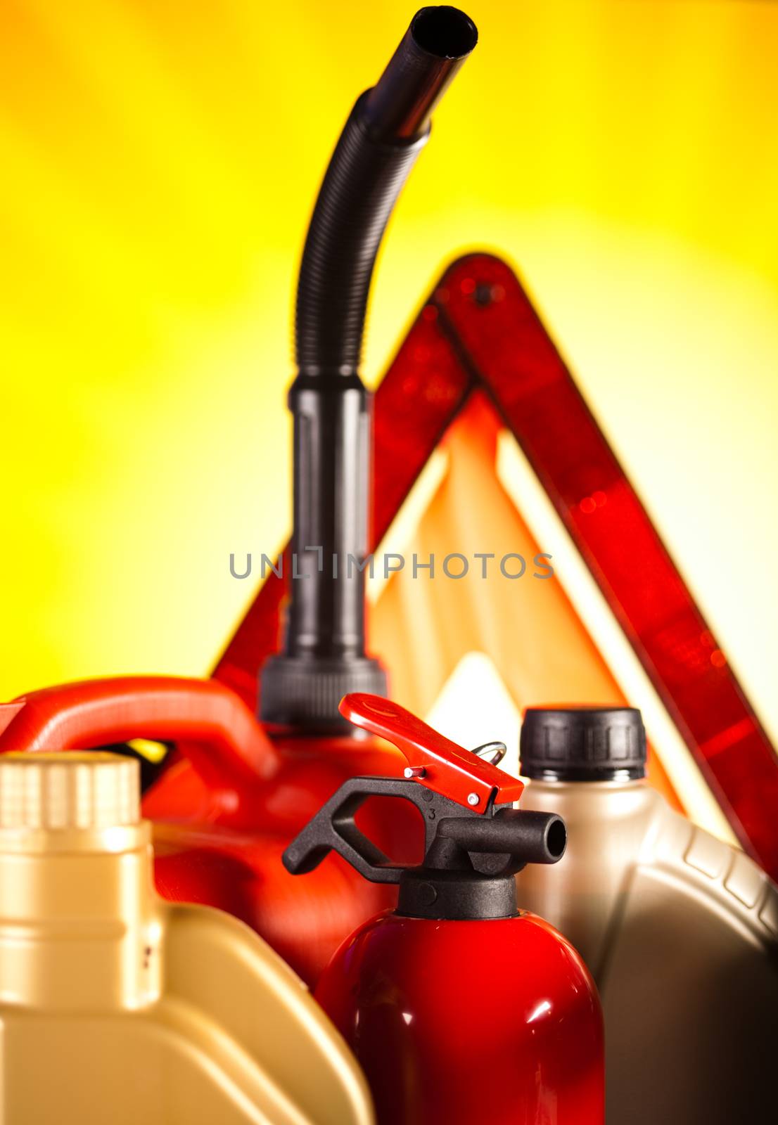 Liquids for car on vivid moto concept