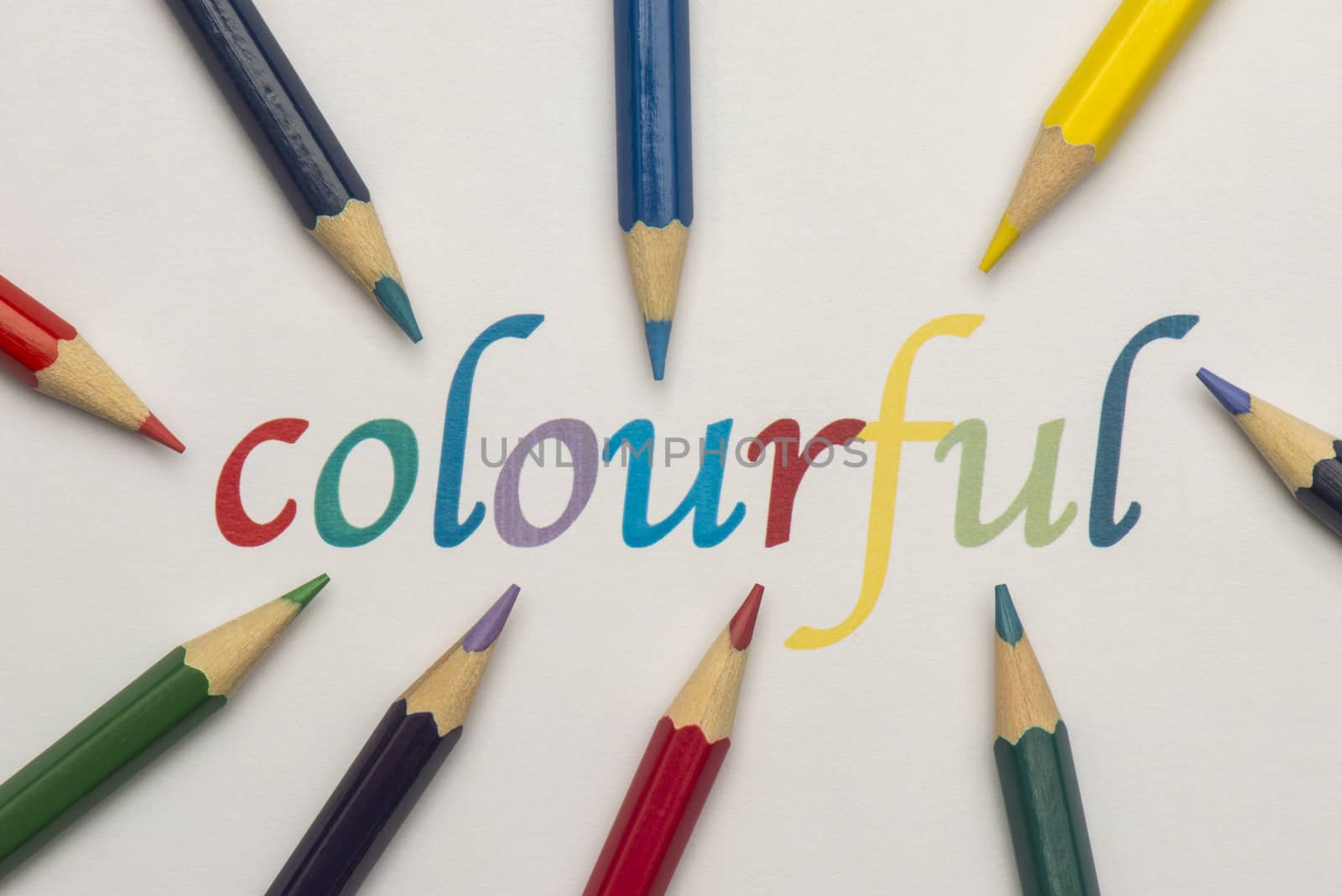 wooden colour pencils, Colourful by Tofotografie