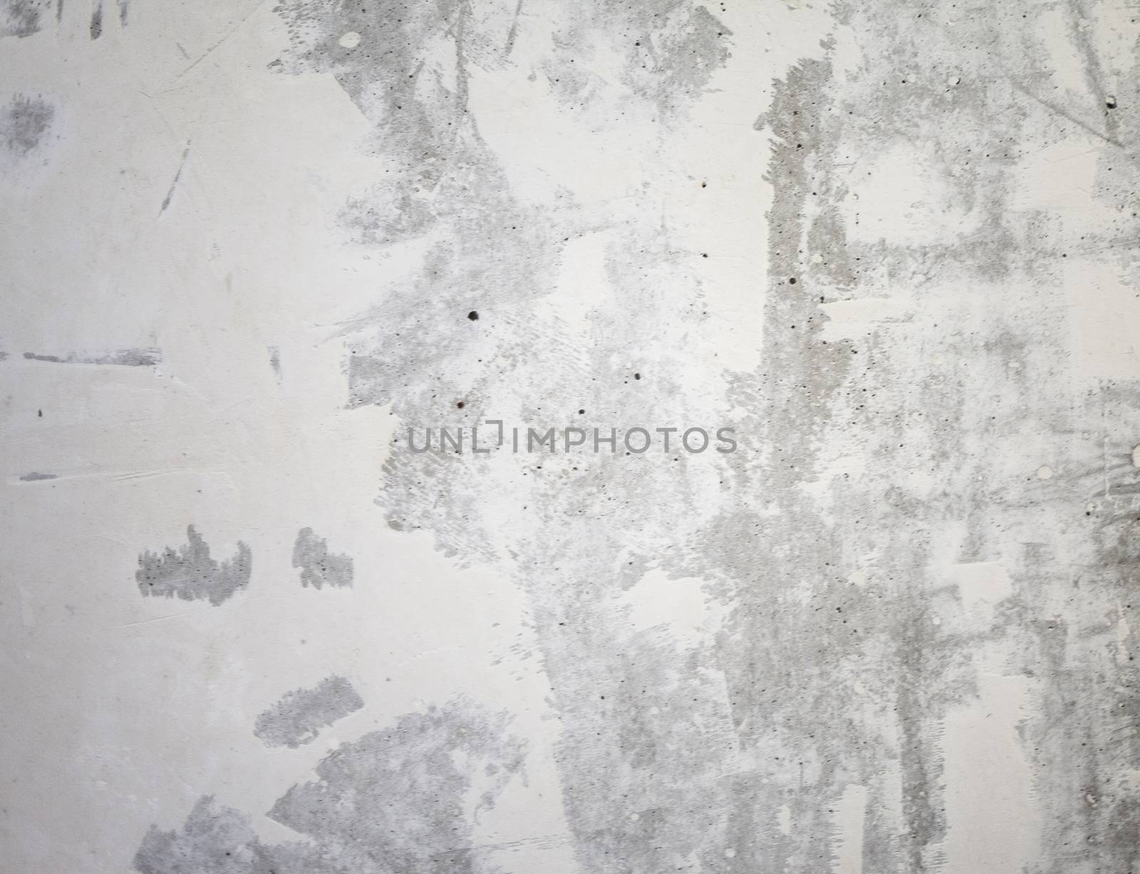 Grungy white concrete wall background by H2Oshka