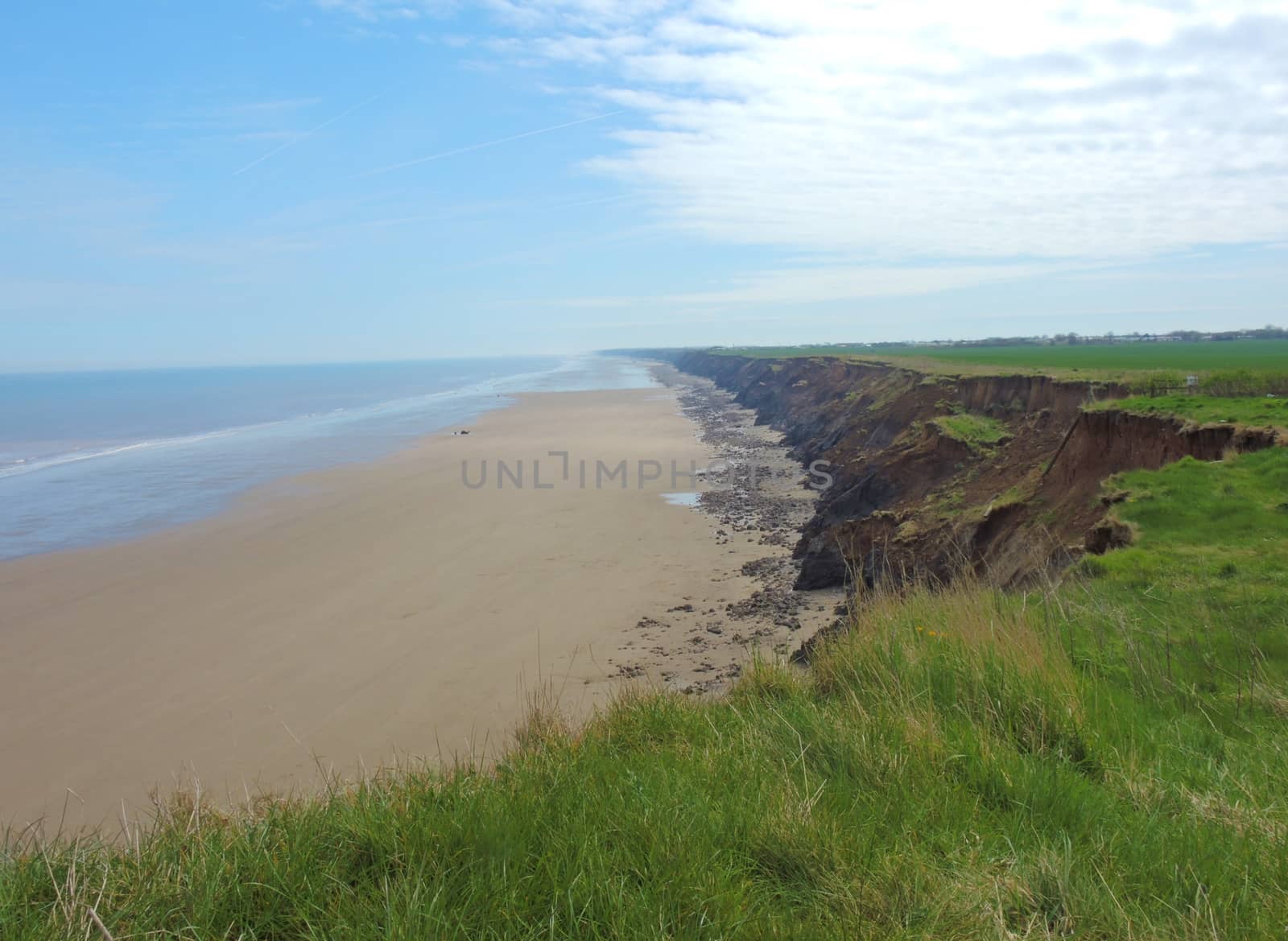 An image from Mappleton beach on the beautiful Yorkshire coast.