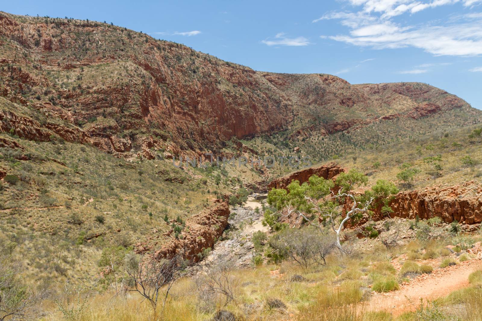 This photo was shot from Alice Springs which located in Northern Terrritory, Australia. This is the dry area of Australia. There are many of Aboriginals stay there.