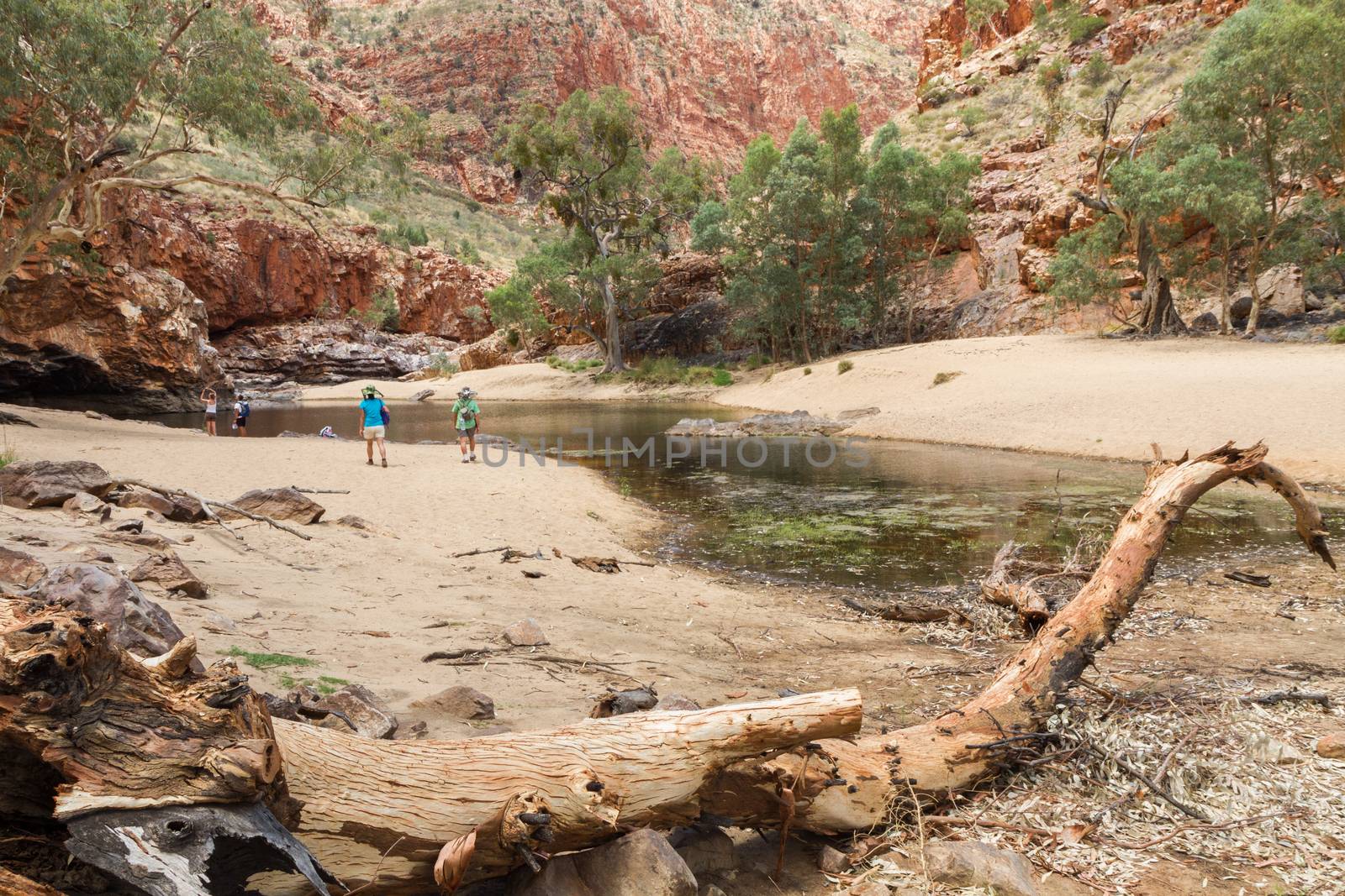 This photo was shot from Alice Springs which located in Northern Terrritory, Australia. This is the dry area of Australia. There are many of Aboriginals stay there.
