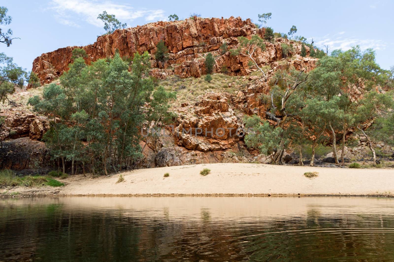 This photo was shot from Alice Springs which located in Northern Terrritory, Australia. This is the dry area of Australia. There are many of Aboriginals stay there.