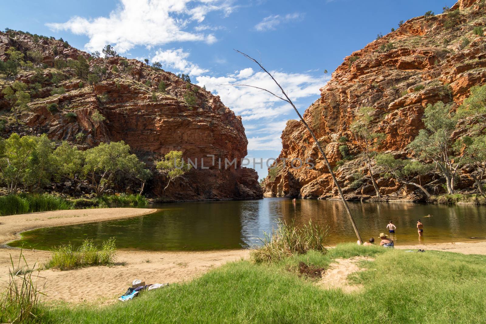 This photo was shot from Alice Springs which located in Northern Terrritory, Australia. This is the dry area of Australia. There are many of Aboriginals stay there.