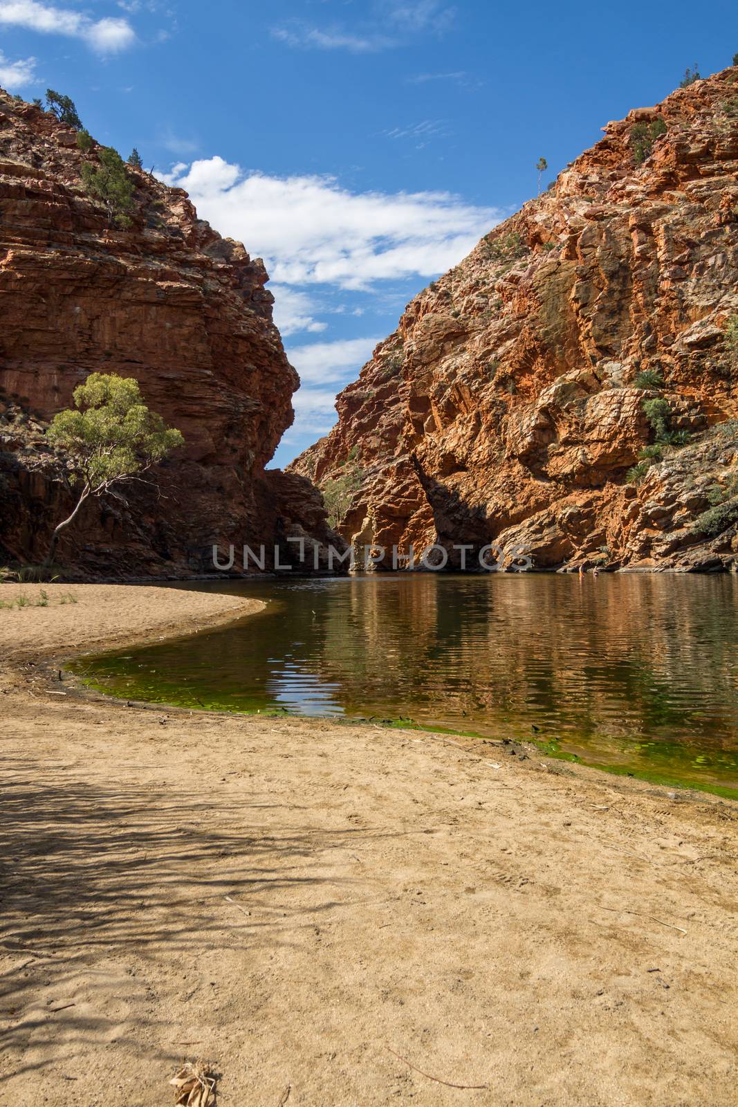 This photo was shot from Alice Springs which located in Northern Terrritory, Australia. This is the dry area of Australia. There are many of Aboriginals stay there.