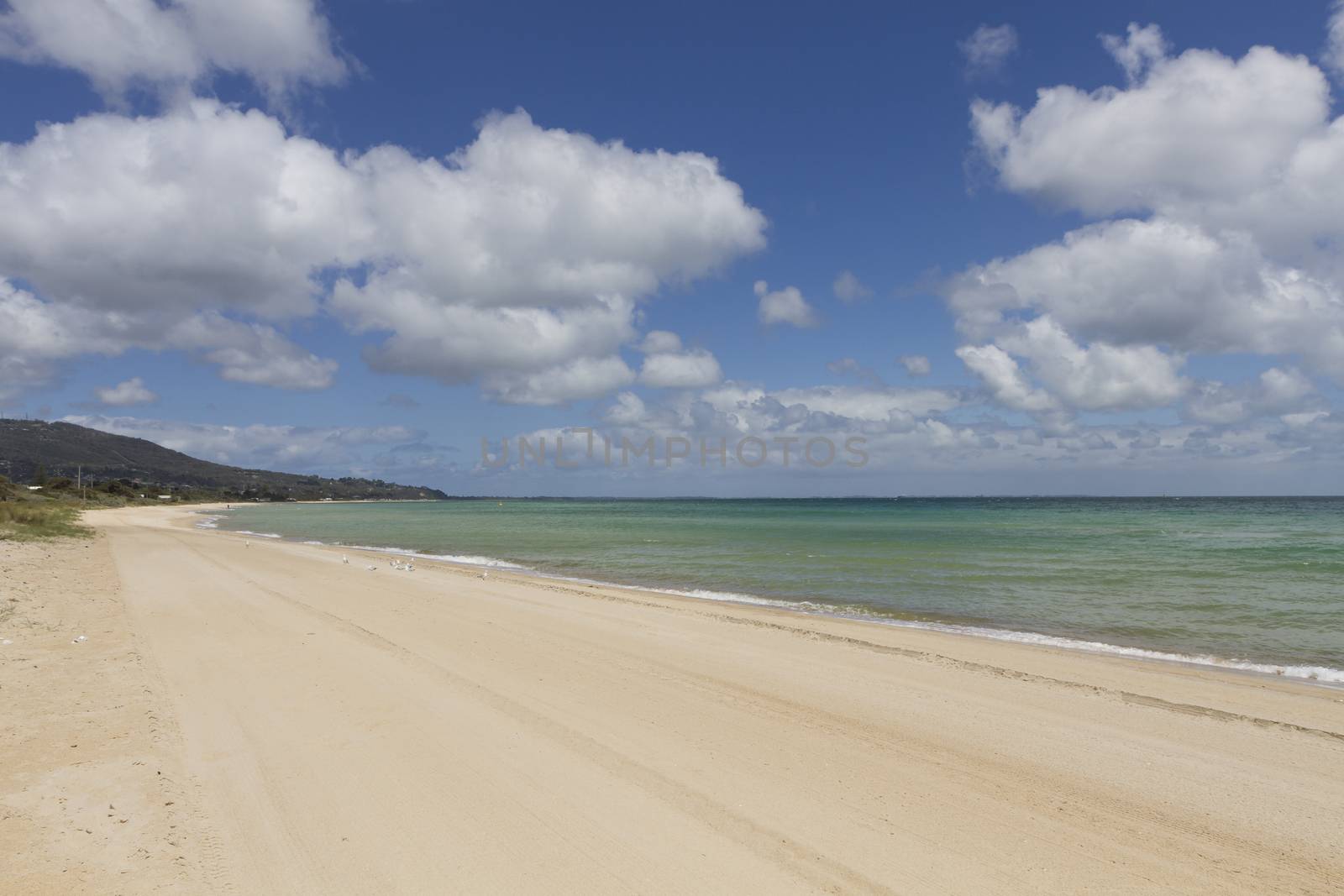 This photo was shot from Brighton Beach in Melbourne, Australia.