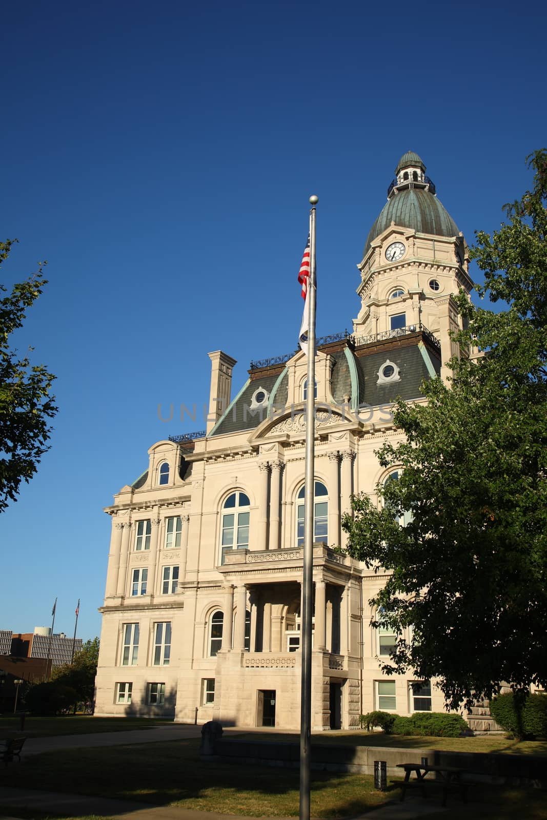 Vigo County Courthouse in Terre Haute, Indiana, in the National Register of Historic Places.