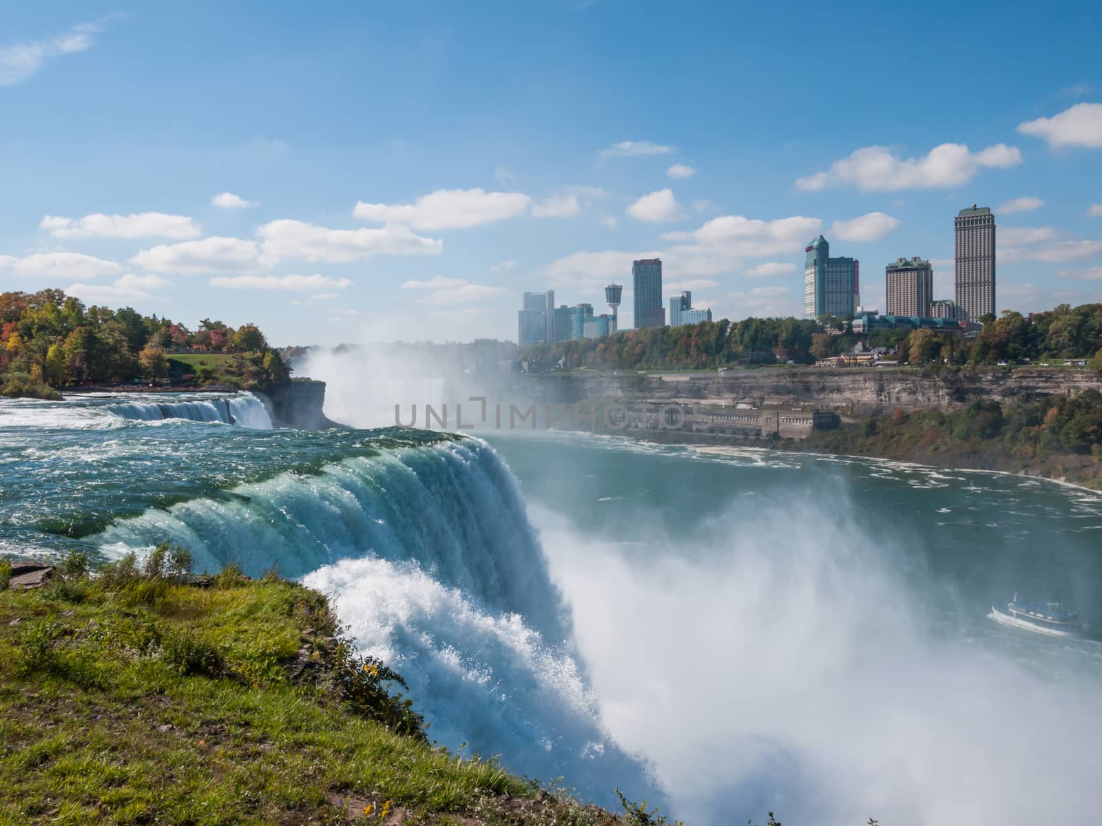 Niagara Falls in autumn, USA