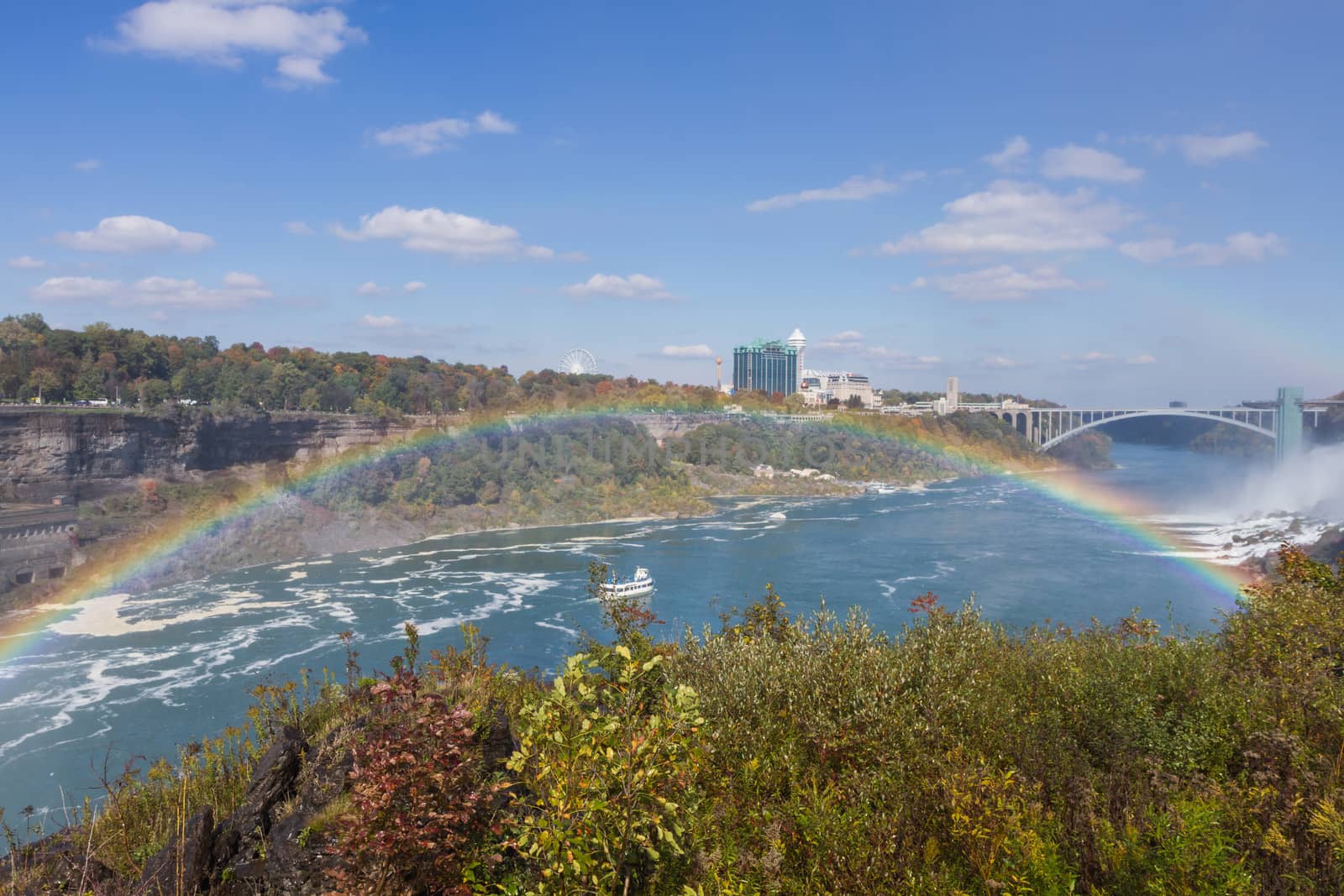 Niagara Falls in autumn, USA