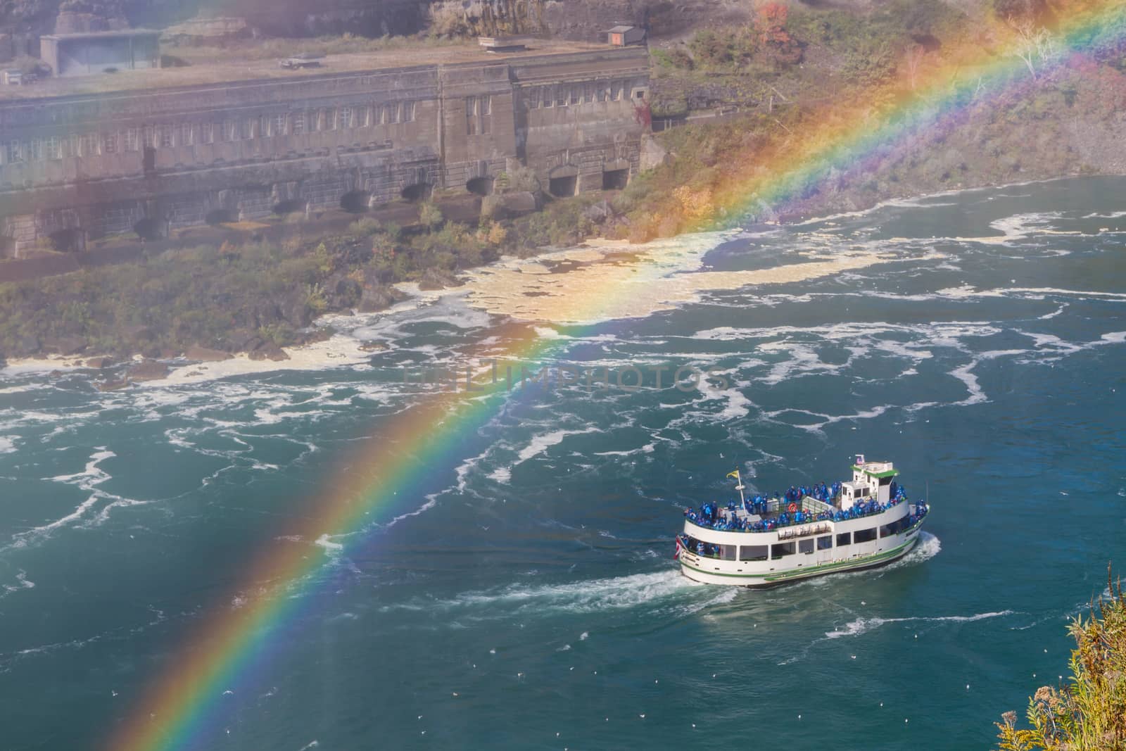 Niagara Falls in autumn, USA