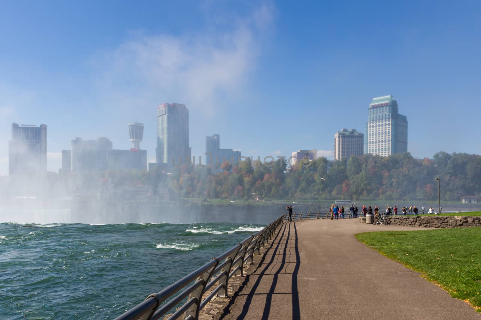 Niagara Falls in autumn, USA