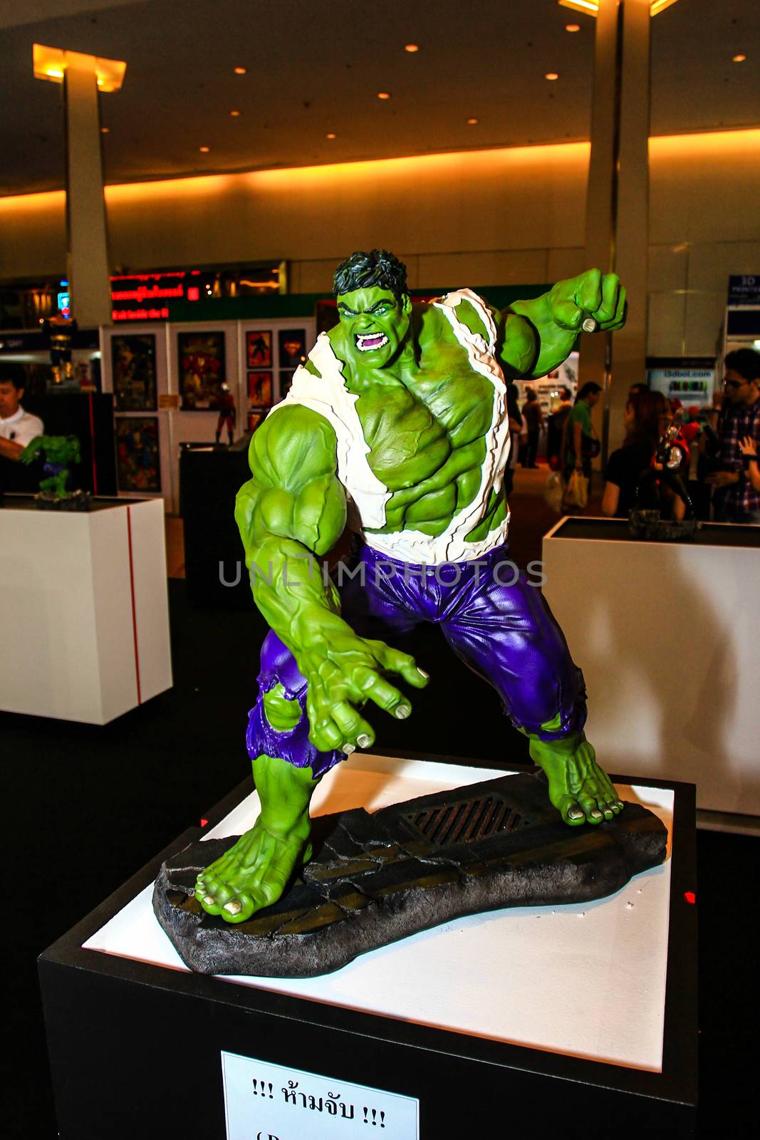 A model of the character Hulk from the movies and comics by redthirteen