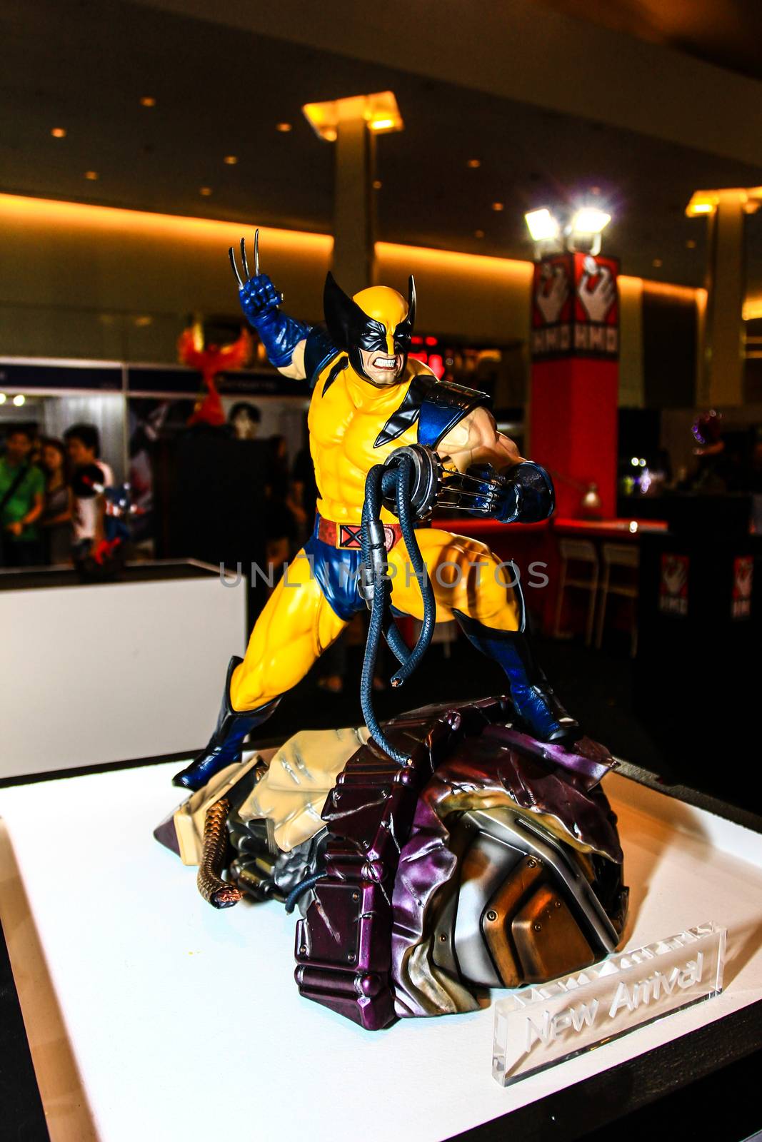 A model of the character Wolverine from the movies and comics by redthirteen
