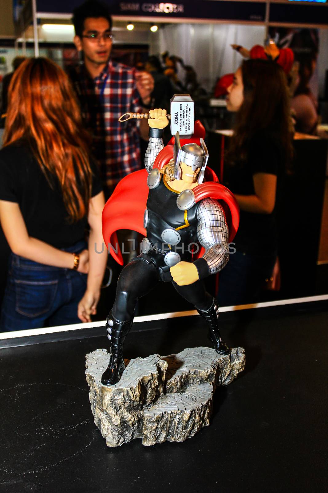 A model of the character Thor from the movies and comics by redthirteen