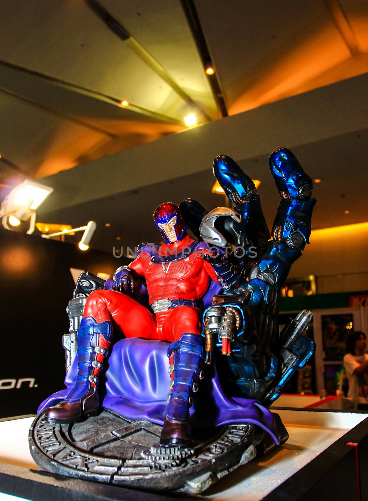 A model of the character Magneto from the movies and comics by redthirteen