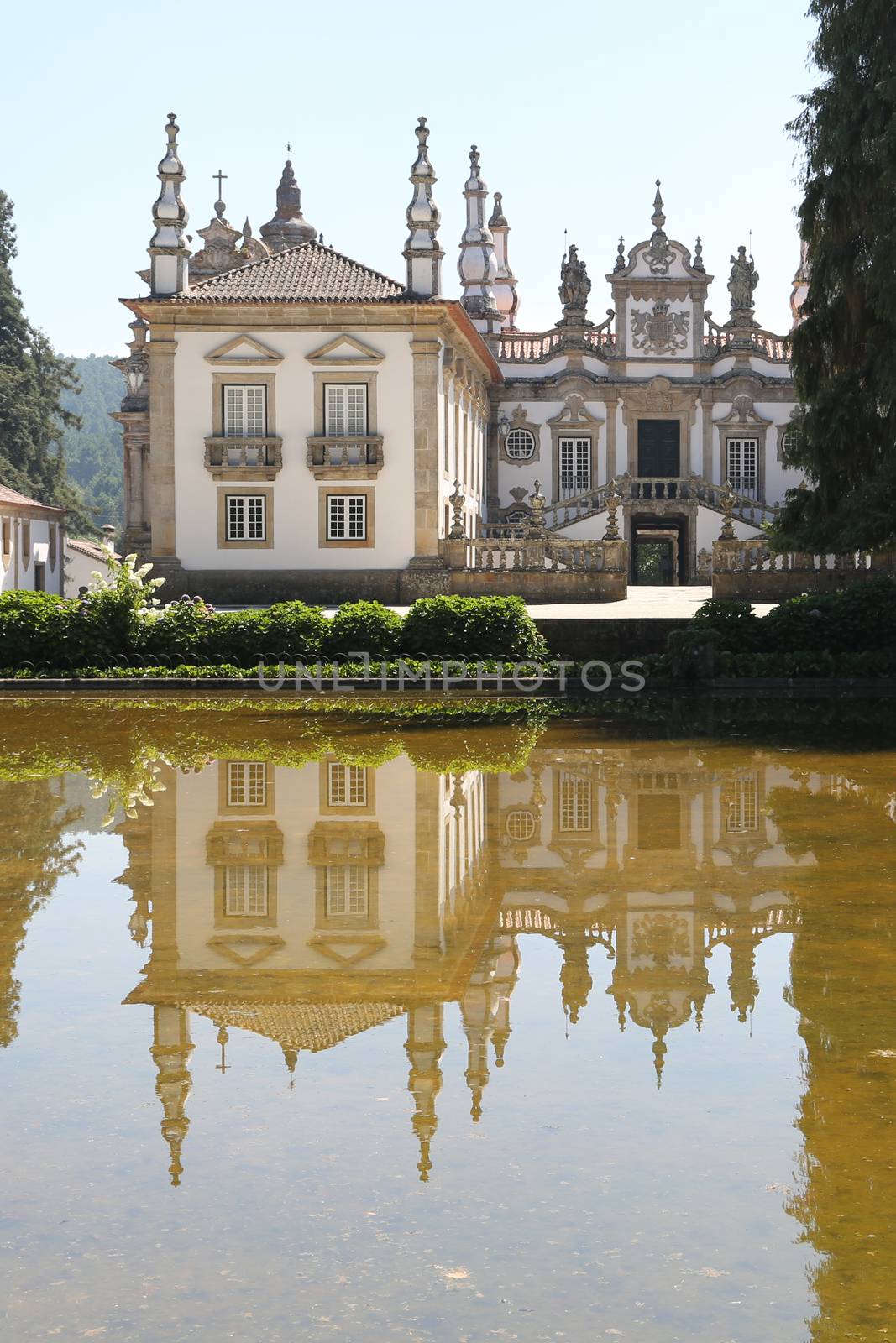 The Solar Mateus palace in Vila Real, Portugal