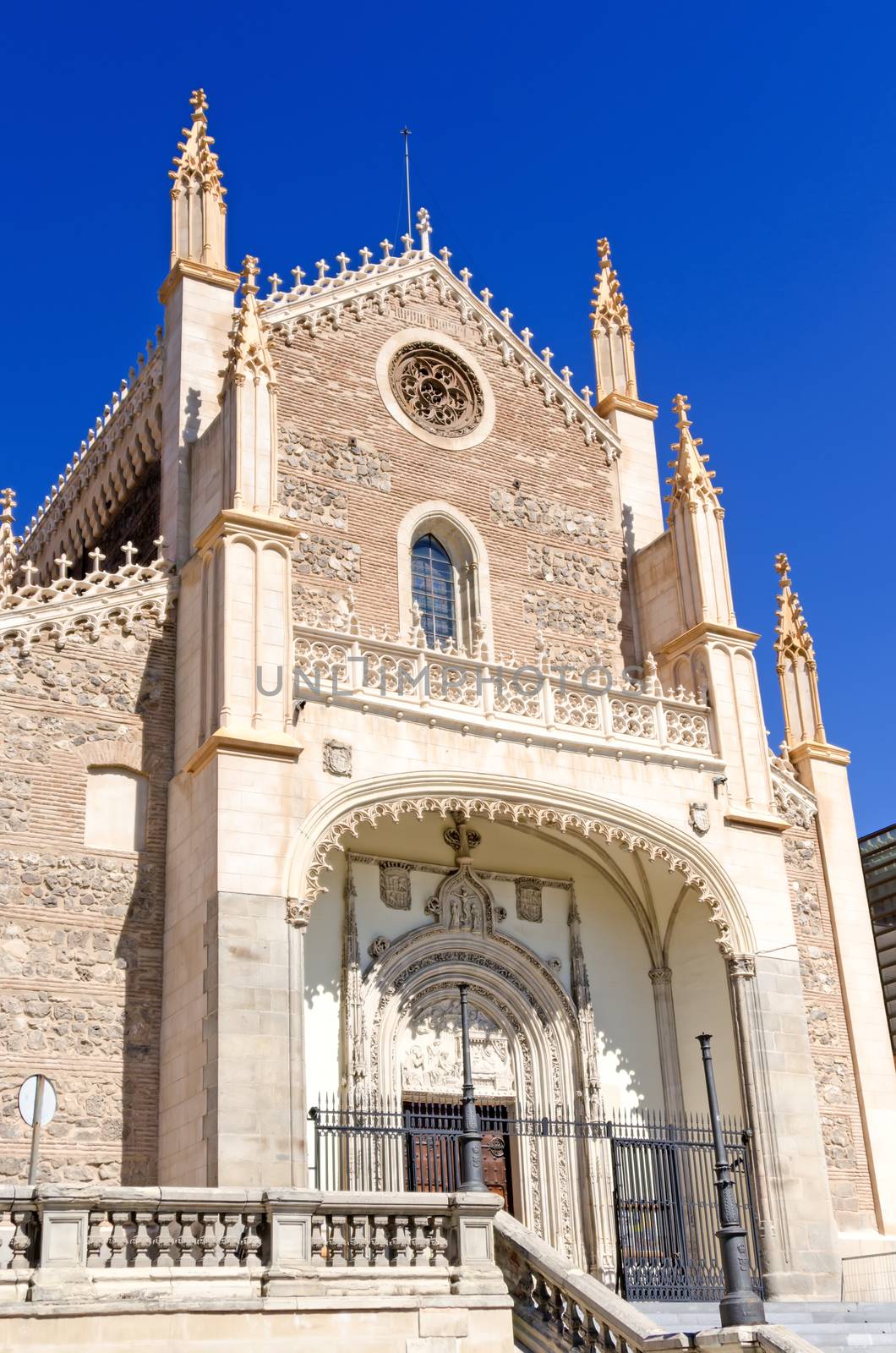 Church of San Jeronimo El real. Was built in 1503, and was near the Royal Palace of Buen Retiro. Now owned by the Prado Museum