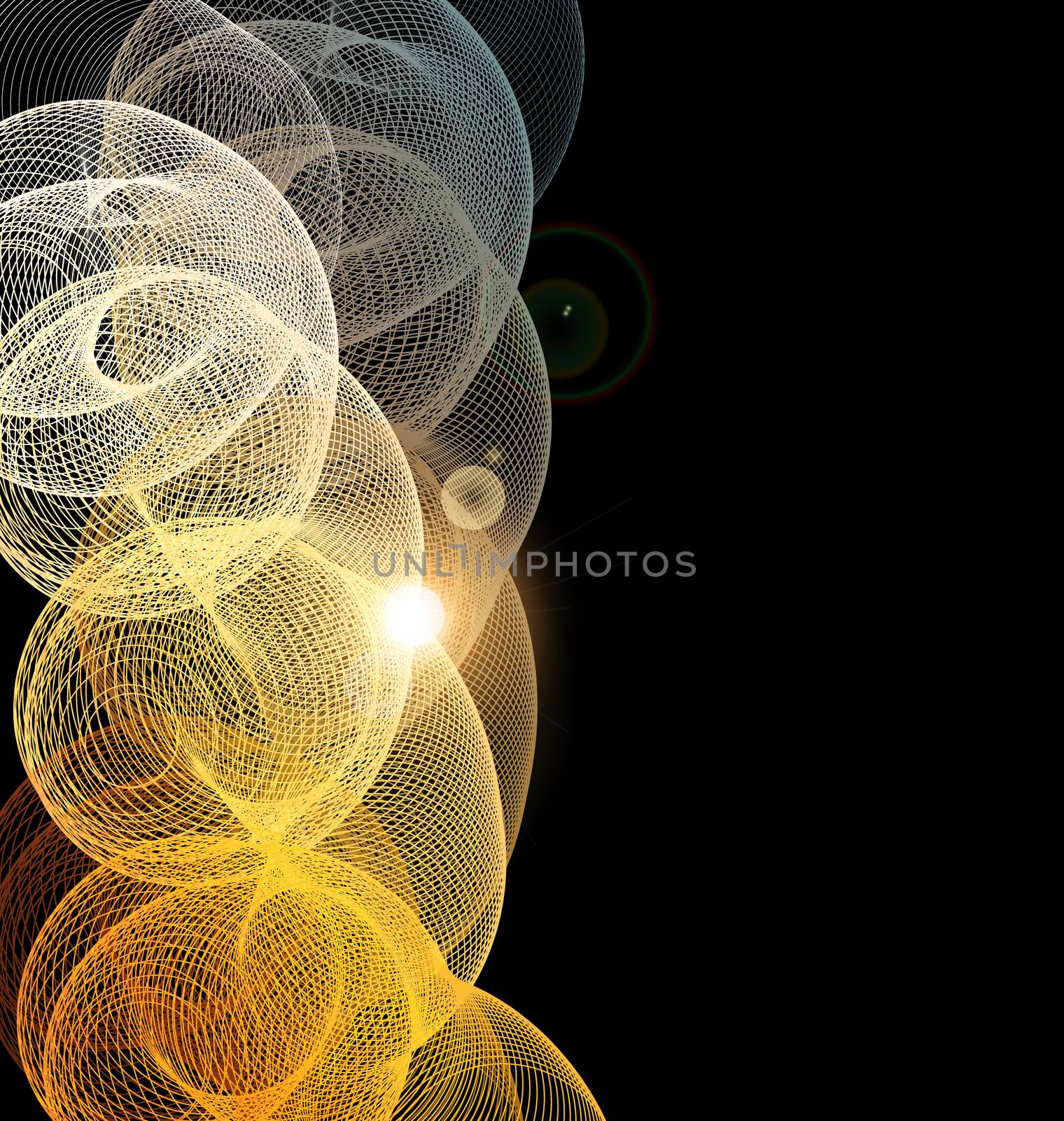 Colorful abstract technology background by stocklady