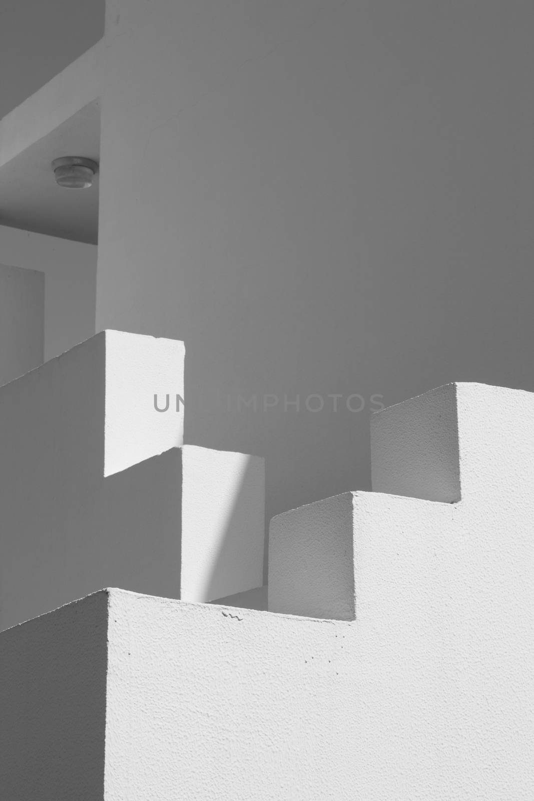 White facade of the building in Egypt by master1305