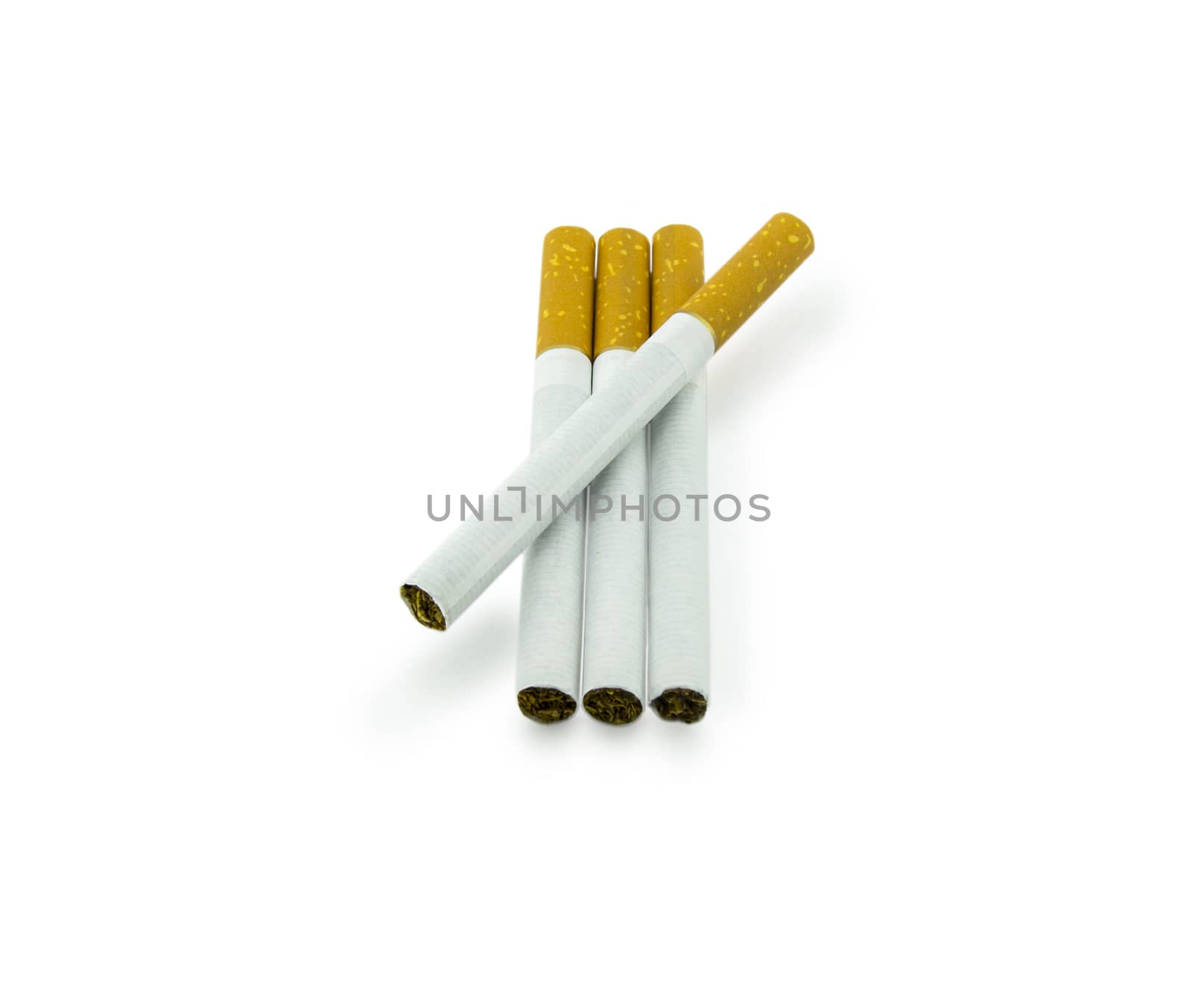 Cigarette isolated on a white background. For your commercial and editorial use. by serhii_lohvyniuk