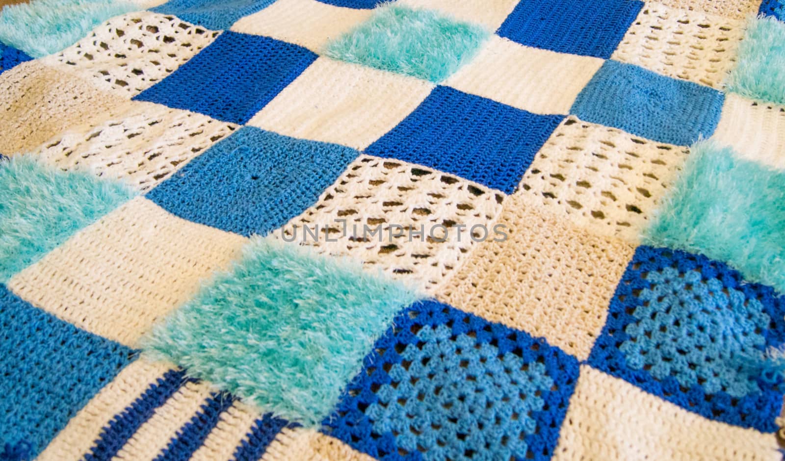 Woolen checkered plaid by serhii_lohvyniuk